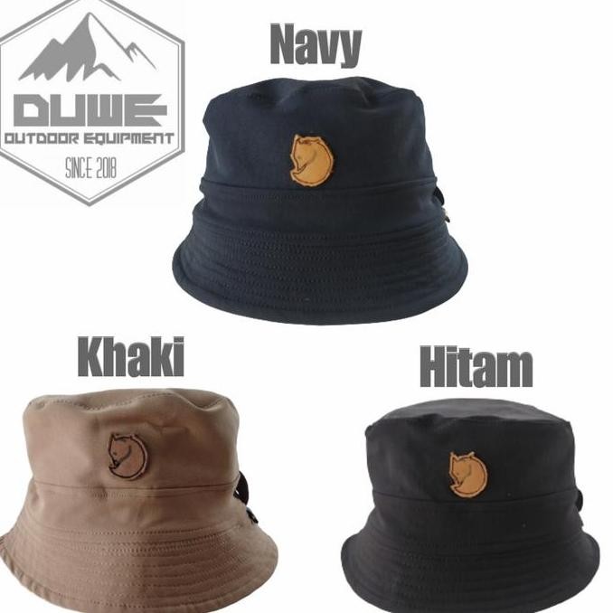 BUCKET HAT FJALLRAVEN LOKAL-BUCKET HAT-TOPI RIMBA PRIA WANITA GTM