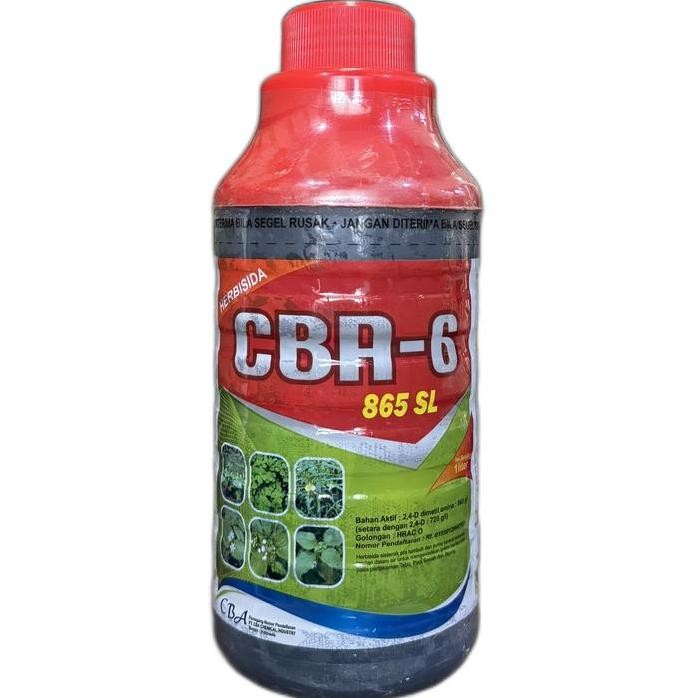 

Terlaris Herbisida Cba-6 865 Sl 1 Liter /Racun Gulma Daun Lebar Padi & Tebu 1 L
