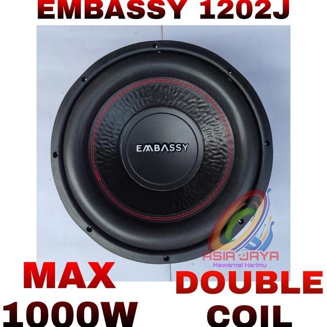 Asli SUBWOOFER EMBASSY ES 1202J ES1202J Speakers