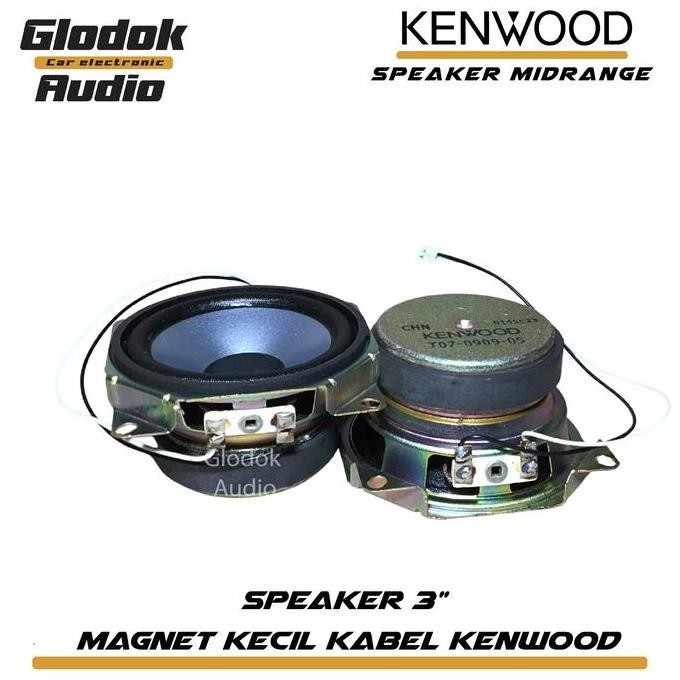 Asli Speaker 3 inch 4-8 ohm 30 watt Speaker Bass Vocal kabel / 1pc