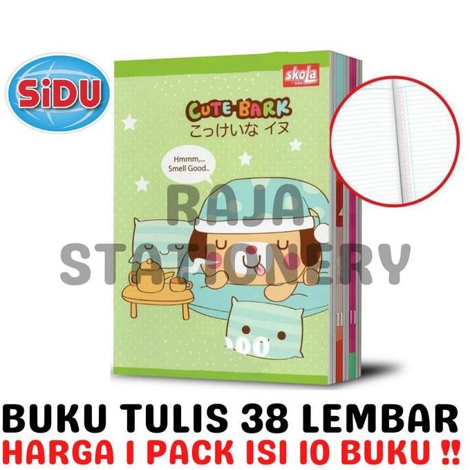 

SALE! BUKU TULIS 38 LEMBAR GARIS SKOLA BY SIDU NOTEBOOK A5 SINAR DUNIA BUKU TULIS ANAK [10PCS]