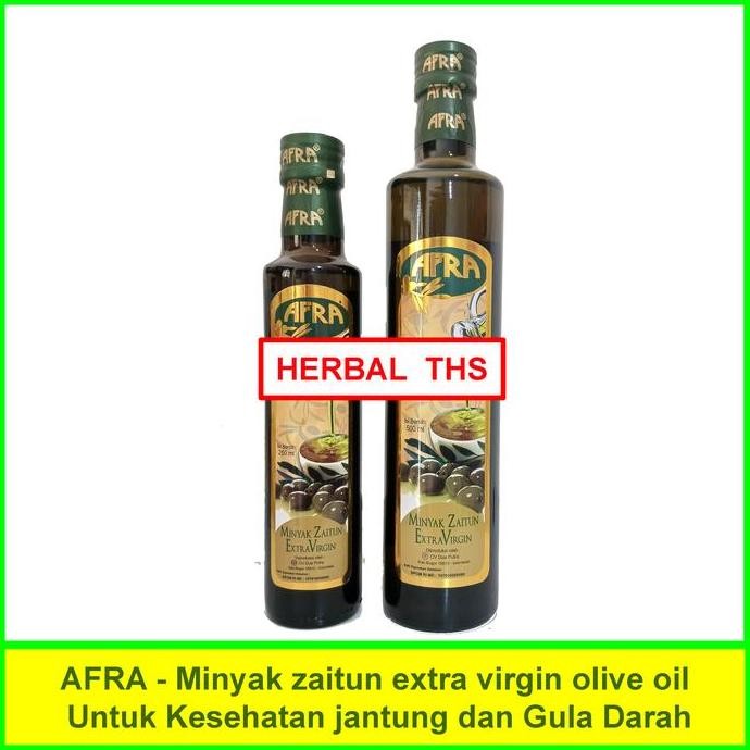 

EXP LAMA MINYAK ZAITUN AFRA EXTRA VIRGIN OLIVE OIL 250ML 500ML 250 500 ML EVOO