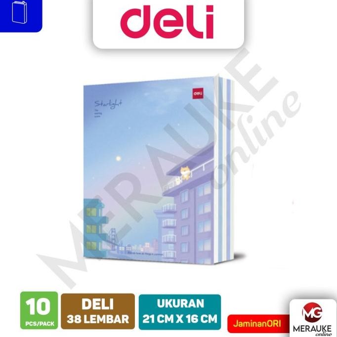 

SALE! BUKU TULIS DELI 38 LEMBAR KARAKTER (1 PACK ISI 10 BUKU) - CUTE PET
