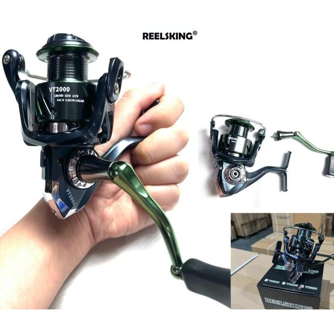 SALE POWER HANDLE GULUNGAN PANCING REELSKING VT 2000 -7000 SPINNING REEL