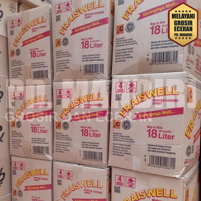 

EXP LAMA FRAISWELL MINYAK GORENG BIB 18 L