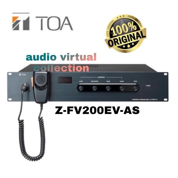 NEW TOA Z-FV200EV-AS / ZVF200EV /ZFV200EV AS (EMERGENCY MESSAGE PANEL)