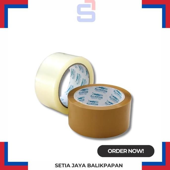 

Buruan beli] Lakban bening/coklat depaper 2 inchi
