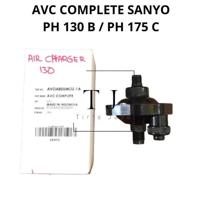 AVC Complete Pompa Air SANYO PH 130 B PH 175 C Air Charger ASLI SANYO