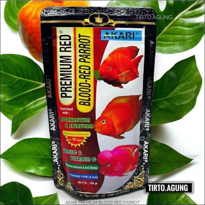 Terlaris Ready Terlaris Promo Pelet Akari Premium Maxi Blue Yellow Red Goldfish Louhan Pro Chichlid 