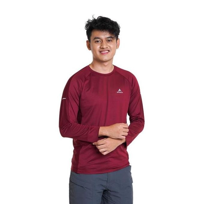 ready stock EIGER KAOS PANJANG PRIA MAUNA LOA LS ACTIVE TEES