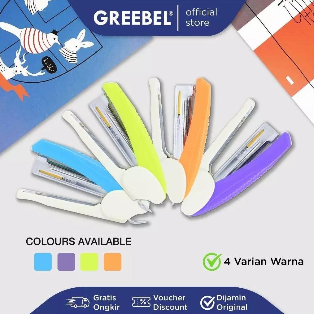 

rt-342 sd-5 GREEBEL Stapler Jepretan Stepler Hekter Sedang Murah Berkualitas Hemat Murah