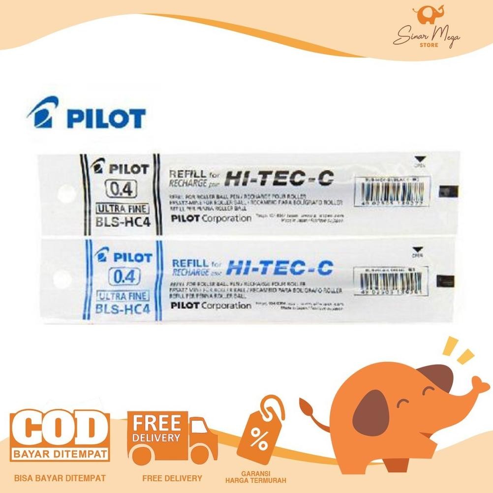 

th-23 fb-4 Pilot REFILL Isi Ulang Pulpen Ballpoint Hi Tec 0.4mm Black & Blue Pena Murah Berkualitas Terlaris Sale