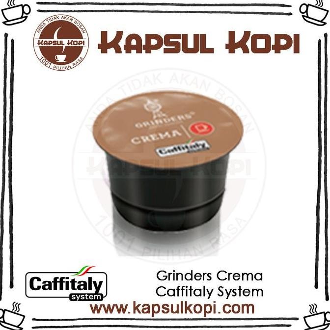 

ready stock Ecer KapsulKopi Grinders Crema Rich & Creamy 80g Caffitaly CBTL