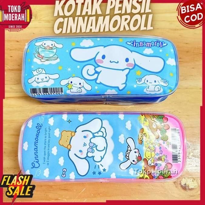 

ASB KOTAK PENSIL JELLY CINNAMOROLL TEMPAT PENSIL JELLY CINAMOROL SANRIO LUCU UNIK MURAH COD PENSIL CASE CINNAMOROLL