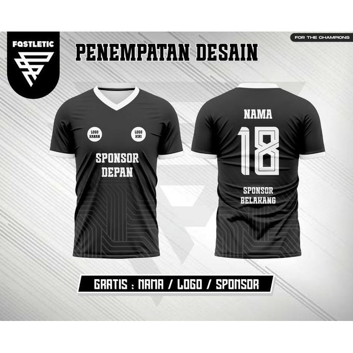new  GRATIS NAMA & NOMOR- Baju Jersey Olahraga Pria Wanita Full Printing Original | Jersey Badminton