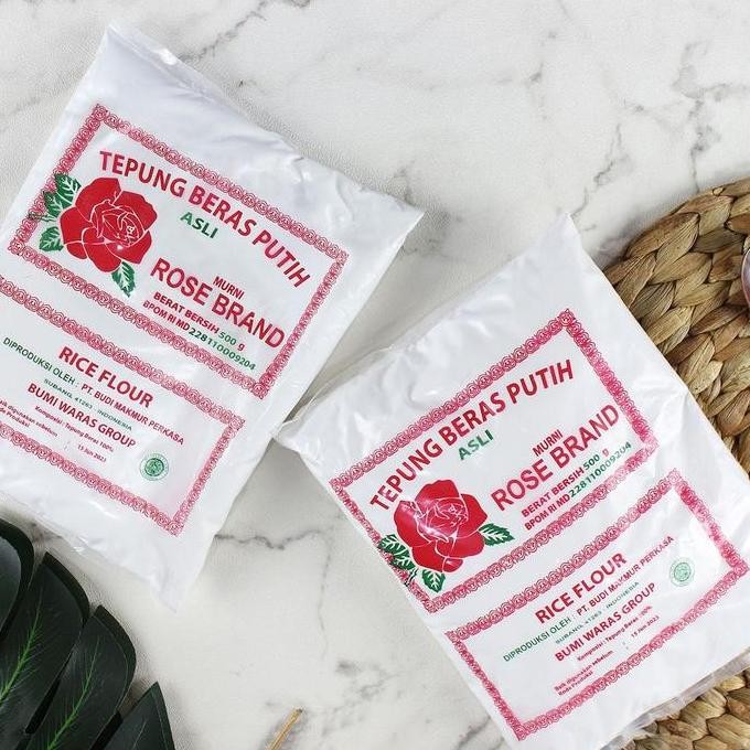

Terlaris Tepung Beras Rose Brand 500Gr