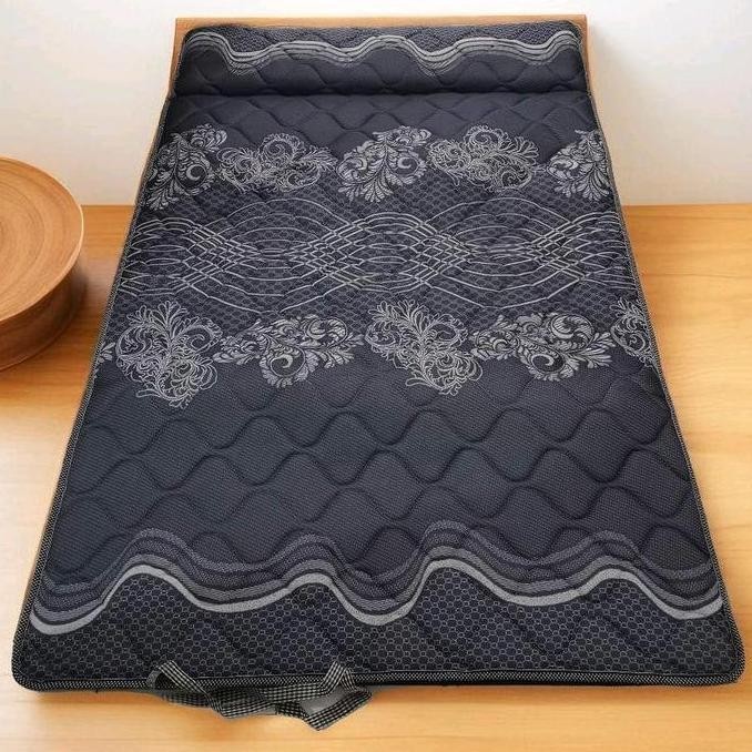 ready Kasur busa Lipat kain springbed Ukuran 120x190 5cm - Furniture Praktis cowok Tidur Camping mat