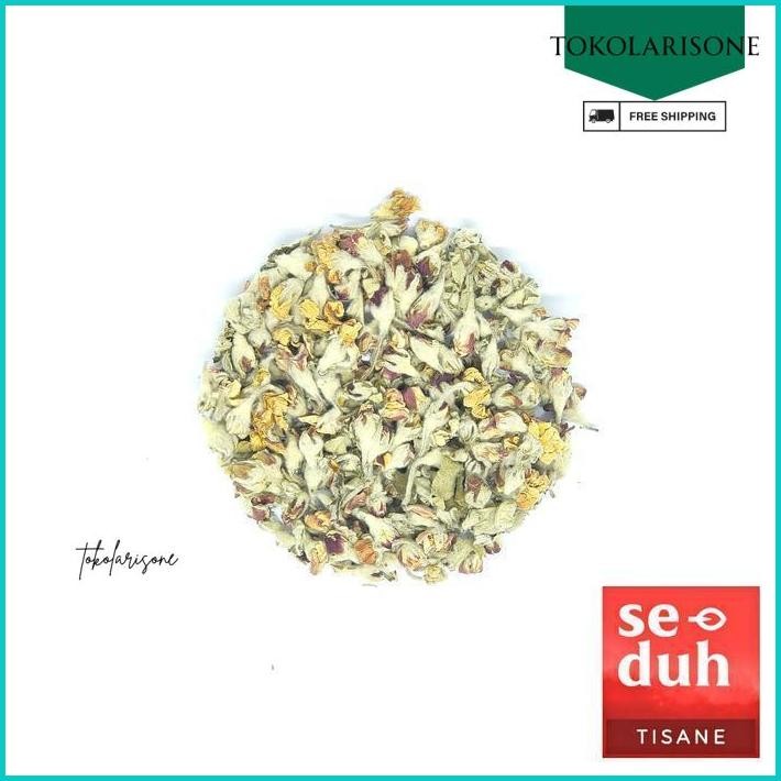 

APPLE BLOSSOM TEA TISANE / TEH BUNGA APEL 50 GRAM