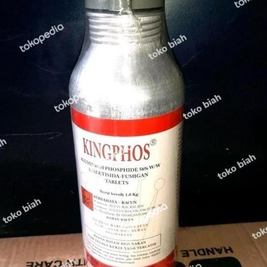 

Terlaris Ready Kingphos Tb Fumigasi Obat Basmi Kutu Beras Kopi Tepung Gudang Penyimpanan 1 Kg