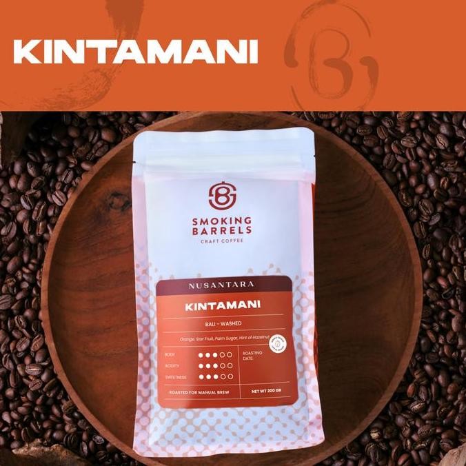 

ready stock Biji Kopi Arabika Kintamani Washed 200gr - SB Craft Coffee Craft Coffee Nusantara Series Coffee Bean Manual Brew Espresso