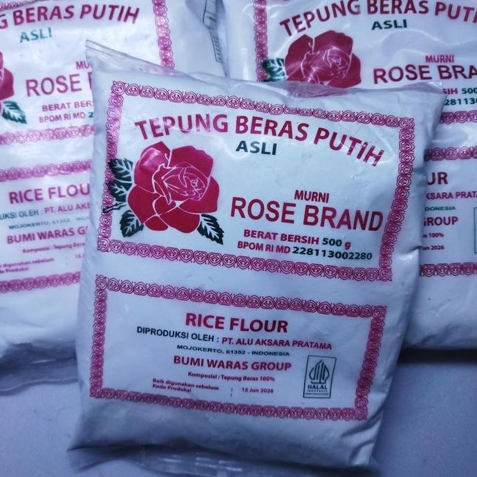 

Terlaris Tepung Beras Rosebrand 500G