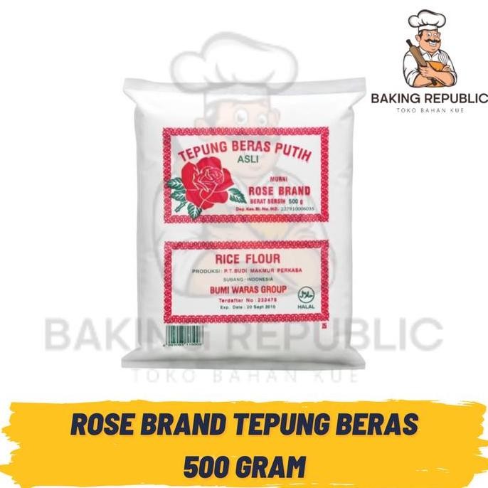 

Terlaris Tepung Beras Rose Brand 500 Gr