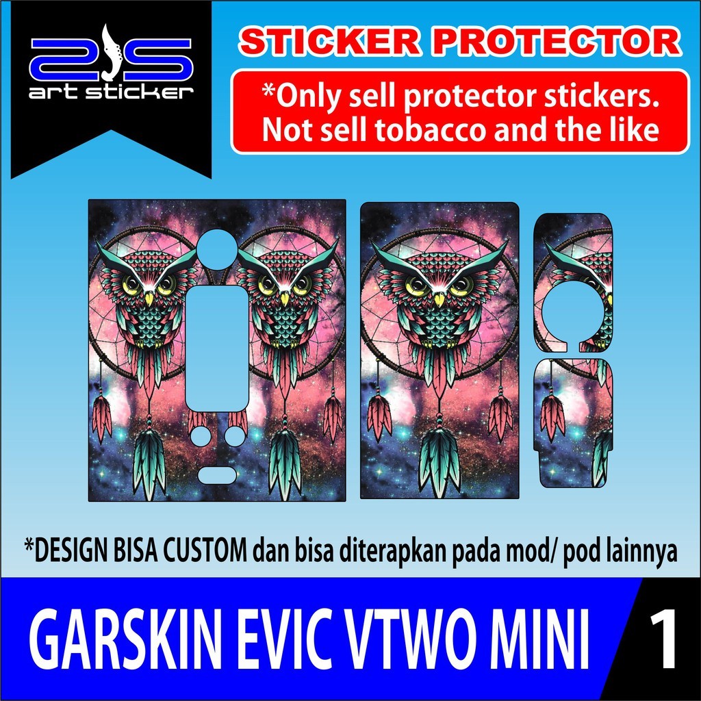 

Get2pcs Evic Vtwo Mini Joyetech Owl Pink Garskin Casing Motif Dan Bisa Custom Bayar Ditempat