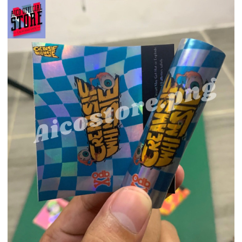 

Get2pcs Pelindung Baterai Wrap 18650 21700 Hologram Krimzi Wraps Untuk Segala Merek 2 Garskin Casing Motif Dan Bisa Custom Bayar Ditempat