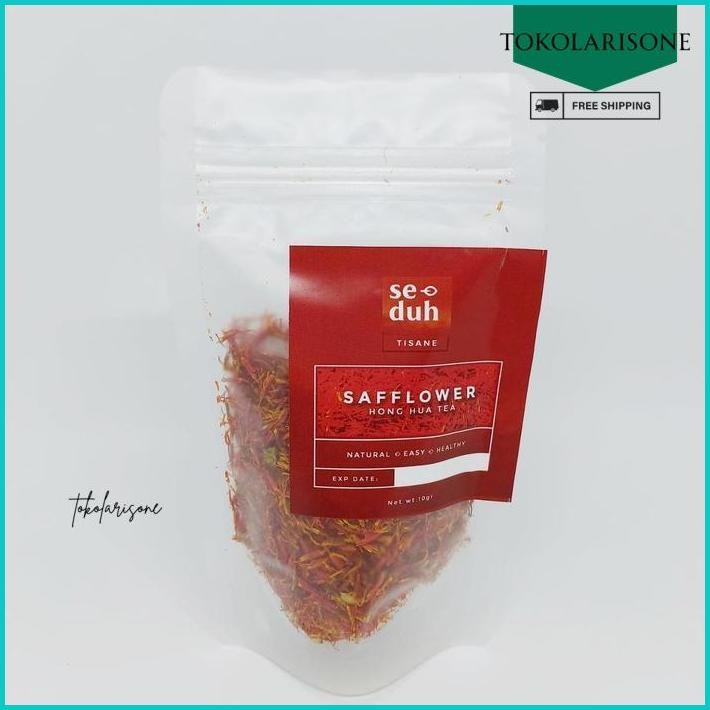 

SEDUH TEH BUNGA SAFFLOWER HONG HUA TEA TISANE 10 GRAM