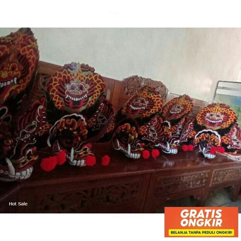 Barongan Devil Barongan Kayu Asli Barongan Anak Barongan Murah Barongan Thik Barongan Uk 14 Barongan