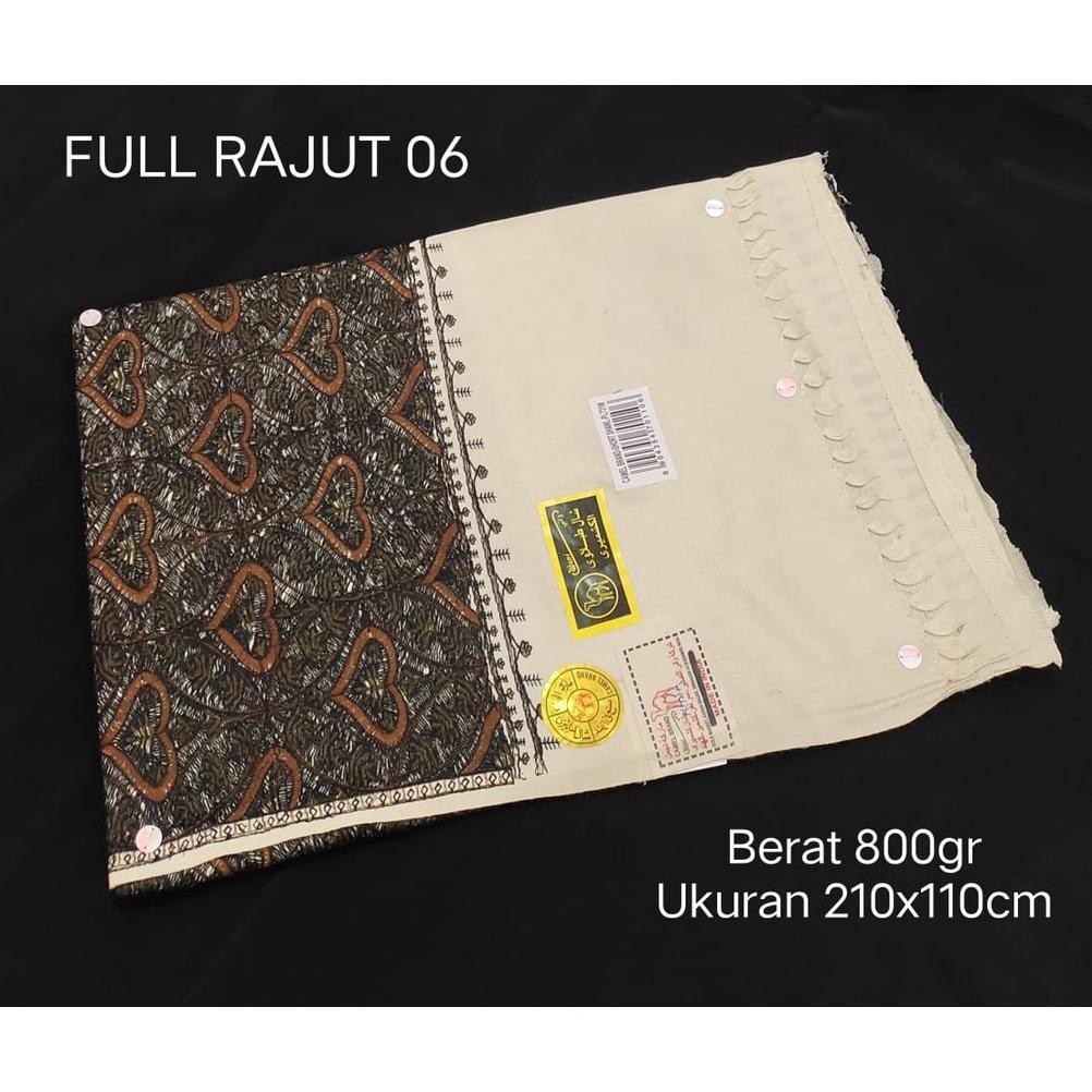 sorban HABIB UMAR BIN HAFIDZ TARIM HADRAMAUT HADROMI SULAM RAJUTAN TIMBUL