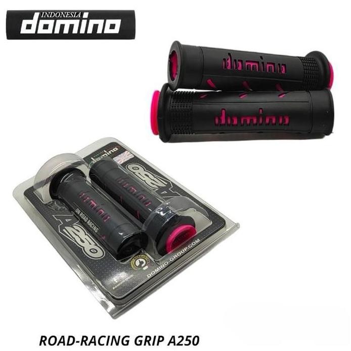 Handgrip Domino Original 100% Grip A250 Supersoft Empuk Universal Semua Jenis Motor Bisa Termurah As