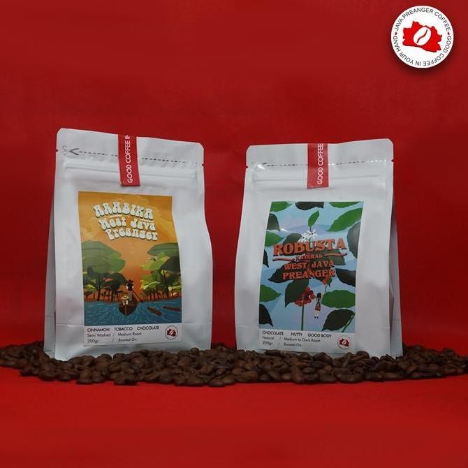 

ready stock PROMO BUNDLING Kopi Signature Arabika & Robusta - Roasted Bean 200GR
