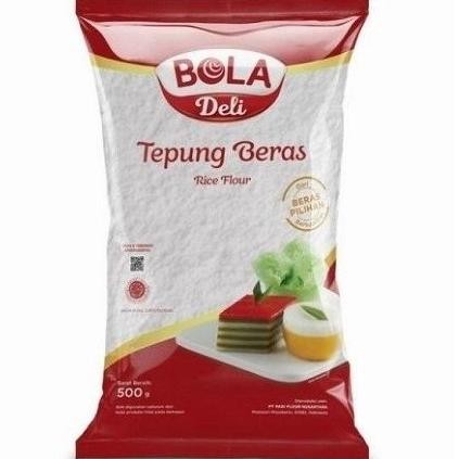 

Terlaris [Tepung] Bola Deli Tepung Beras Putih | Kemasan 500 Gr