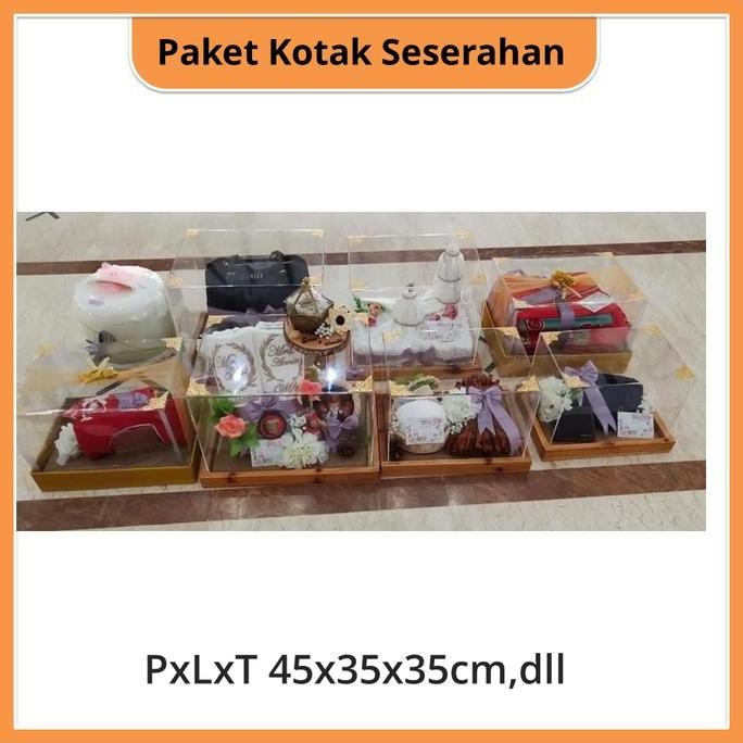 

ready !!! Paket Kotak Seserahan PxLxT 45x35x35cm