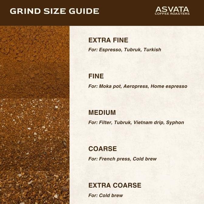 

ready stock Asvata Coffee Blend 50.50 1 Kg Biji Kopi Susu Roast Beans Ijen Halu Medium Dark Roast