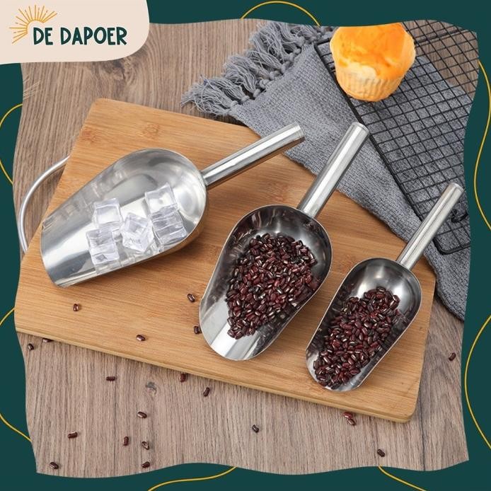 

Terlaris Sekop Es Batu Serok Beras Tepung Kopi Stainless Steel Bagus Kuat Anti Karat