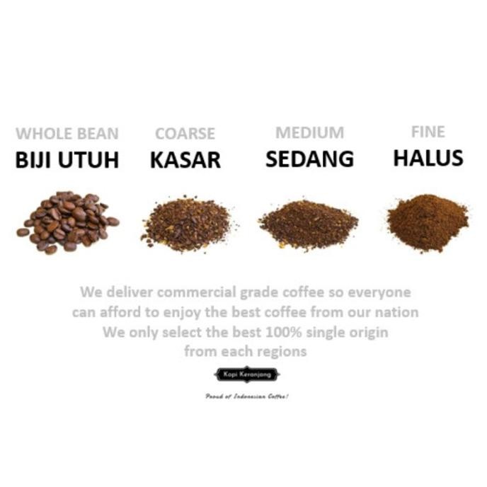 

ready stock Arabica Sumatera Sidikalang Premium Kopi Bean, Bubuk 100-200gr