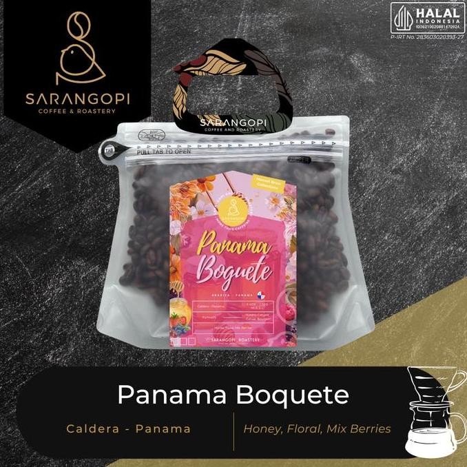 

ready stock Panama Boquete Kopi Arabika - Sarangopi Roastery Speciality Beans V60 Coffee-100%Arabica