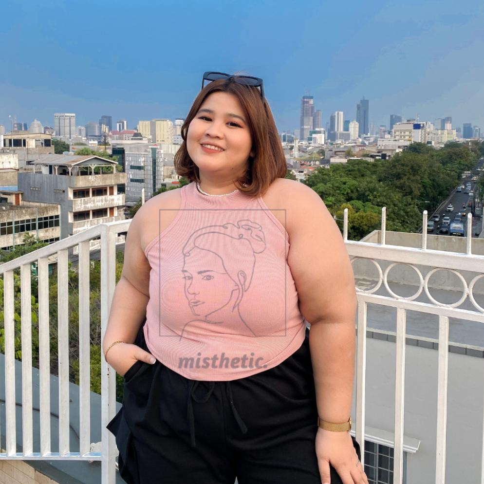 Abel Halter Tank/ Tank Top Jumbo/ Tank Top Big Size/ Tank Top Plus Size/ Tank Top Ld 150/ Tank Top L