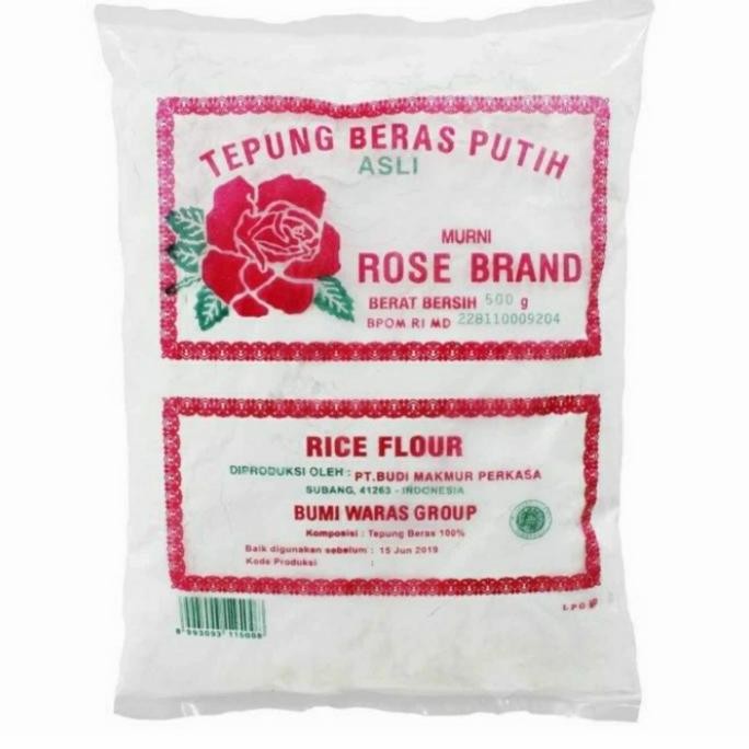 

Terlaris Rose Brand Tepung Beras 500Gr