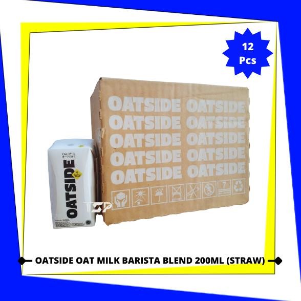 

Oat Milk Oatside (Straw) Varian Rasa 200ml x 12 pcs