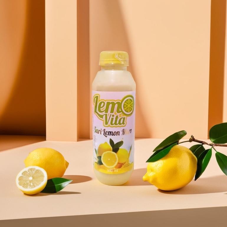 

LEMOVITA Paket Hemat 250ml+100gr BPOM Lemovita Sari Lemon Murni