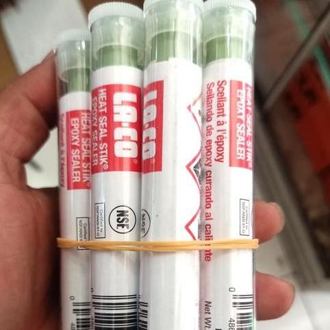 +%+%+%] LACOSTIK LEM HIJAU EVAP KULKAS BOCOR LA-CO HEAT SEAL STIK evaporator radiator condensor dll