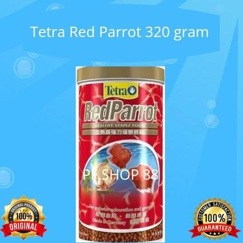 Terlaris Tetra Red Parrot Pelet Pakan Ikan Hias Parrot Made In Germany 320 Gram