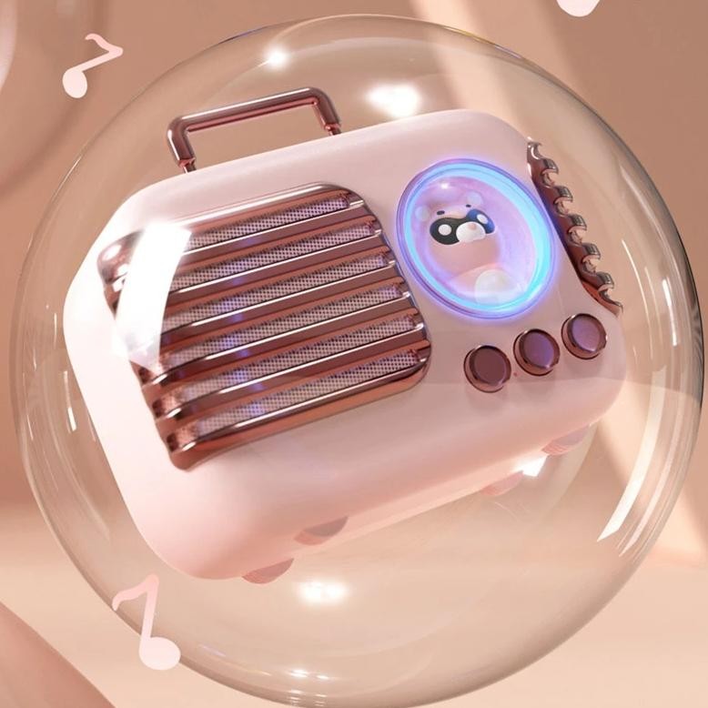 NAMPOL Bluetooth Mini Speaker Bluetooth 5.3 Mini Animal Speaker Stereo Retro Outdoor Portable Wirele