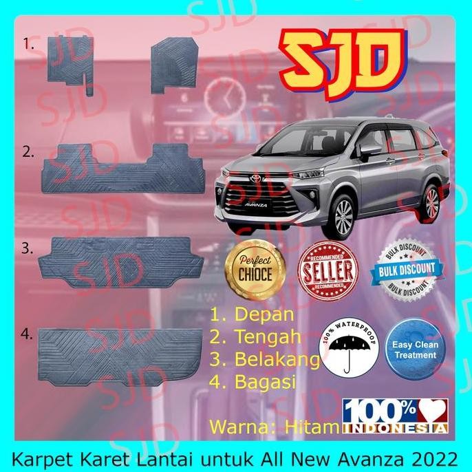 New Karpet Mobil / Karpet Karet Lantai Untuk Mobil All New Avanza 2022