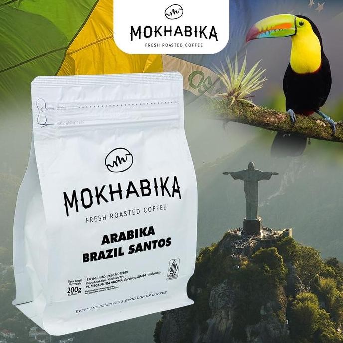 

Produk Terbaik] Mokhabika Brazil Santos NY 2 Single Origin 200 Gr