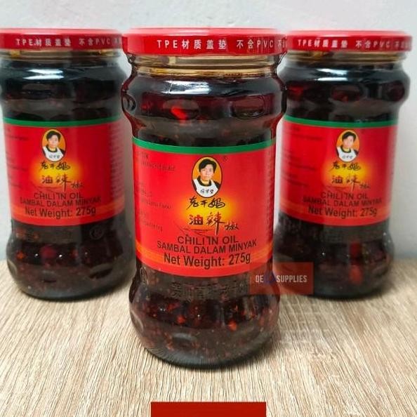 

Laoganma Chili Oil 275Gr Ambal Nya Cabe Lao Gan Ma Hot Ichuan