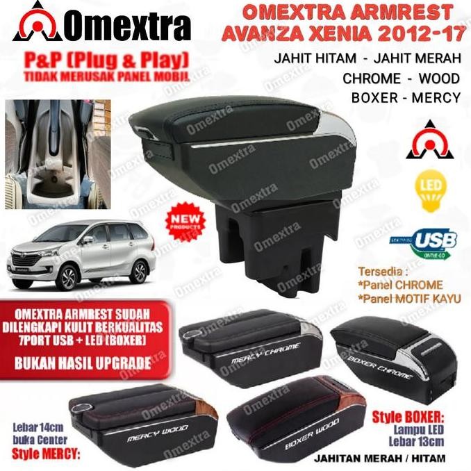 Armrest Box Avanza Xenia 2012 to 17 Console Box Armrest Avanza Xenia